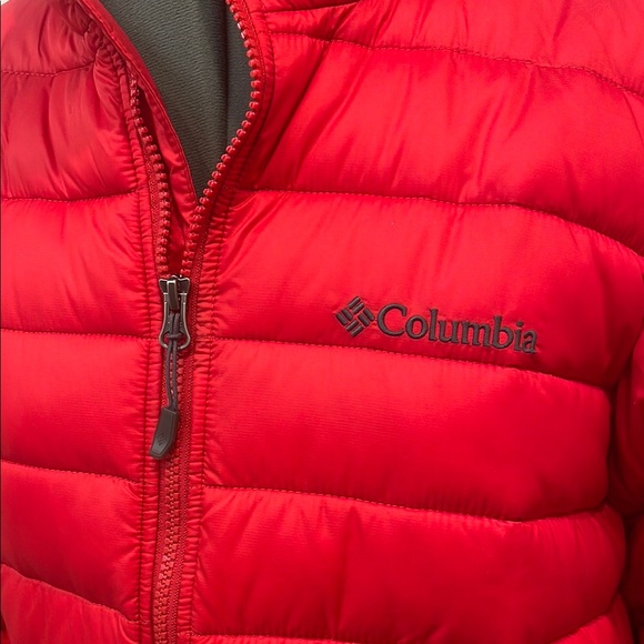 Columbia men’s Red Puffer Jacket - Picture 2 of 9